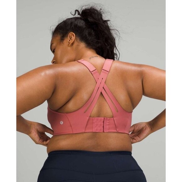 Lululemon AirSupport Bra Women 36C Rose/Pink  High Support Athletic Workout - Picture 11 of 11
